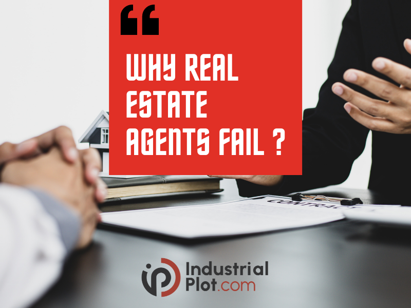 reason real estate agent fail